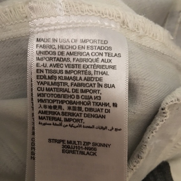 Bebe size 27 b&w jeans - Picture 8 of 8